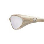 Sporty B Round Af Sunglasses in White - Image 4